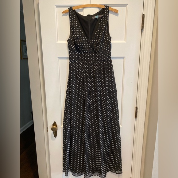 Anthropologie Eva Franco Clipdot Midi Dress 4 - Picture 2 of 5